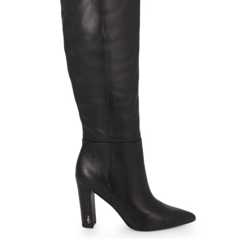Sam Edelman Black Leather Boots NEW!